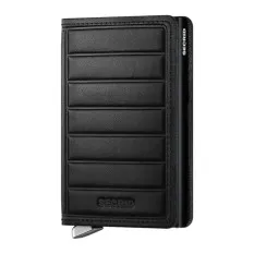 Carteira SECRID Premium Slimwallet Emboss Lines Black | Ref. 297.SEL-B