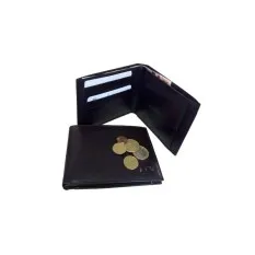 Doggy Carteira Porta-Notas com Porta-Moedas Homem Preta | Ref. 86.142P