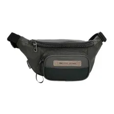 Bolsa de Cintura c/ Bolso Frontal Pepe Jeans TRUXTON Cinza | Ref. 186.7337131