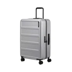 Samsonite Mala de Viagem / Trolley Média 68cm QUADRIX Prateada | Ref. 92KG700225