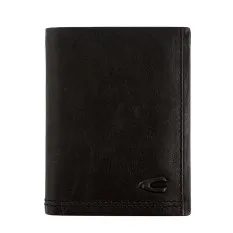 Camel Active Carteira Porta-Notas Tradicional ao Alto com Porta-Moedas OSAKA Preta | Ref. 9126970660