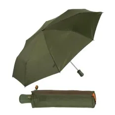 Guarda-Chuva Ezpeleta Dobrável A/F 54/8 Khaki/Laranja | Ref. 104.10007K/L