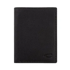 Camel Active Carteira Porta-Notas Vertical com Porta-Moedas MACAU Preta | Ref. 9127570560