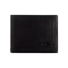 Camel Active Carteira Porta-Notas Tradicional com Porta-Moedas OSAKA Preta | Ref. 9126970360