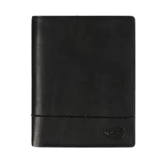 Camel Active Carteira Porta-Notas Vertical com Porta Moedas HANOI Preta | Ref. 9127970460