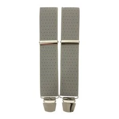 Suspensórios Adulto Joseph Louis c/ Pintas Taupe | Ref. 67.3165TP