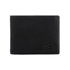 Camel Active Carteira Porta-Notas Tradicional com Porta-Moedas OSAKA Preta | Ref. 9126970560