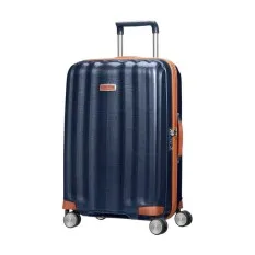 Samsonite Mala/Trolley de Viagem Médio 68cm 4 Rodas Spinner LITE-CUBE DLX Midnight Blue | Ref. 9282V00301