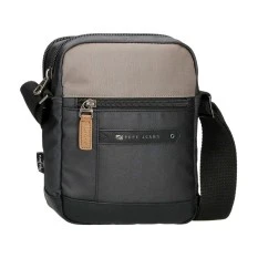 Bolsa de Tiracolo 2C Pepe Jeans CARDIFF Preta | Ref. 186.7635531
