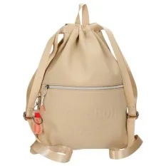 Mochila Saco c/ Bolso Frontal Reebok NOAH Taupe | Ref. 186.8783821
