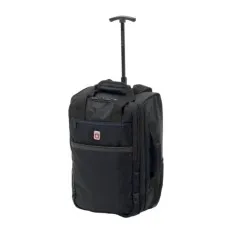 Trolley / Mochila com Rodas Vueling/Ryanair Gladitor TRICK Preto | Ref. 225.074804