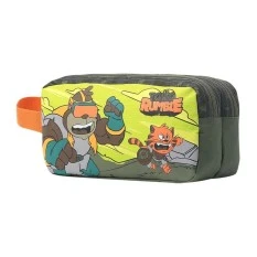 Estojo Escolar Infantil Duplo Totto BRAWLMASTER 4DJ Verde | Ref. 330.AJ52BWM0014DJU