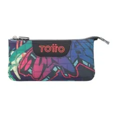Estojo Escolar Triplo Tablero Totto 6JO Multicolor | Ref. 330.AC52ECO012Z6JO