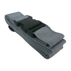 Cinta para Mala de Viagem 38mm Cinza C/ Riscas | Ref. 79.01CIR