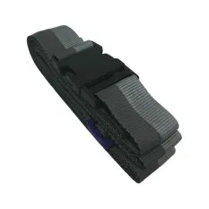 Cinta para Mala de Viagem 38mm Cinza Claro/Cinza Escuro | Ref. 79.01CCCE