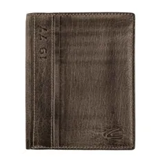 Camel Active Carteira Porta-Notas Vertical com Porta-Moedas MELBOURNE Preta | Ref. 9124770460