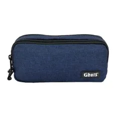 Ghuts Estojo Escolar Duplo GH128 L33 Marine Blue | Ref. 294.2312833