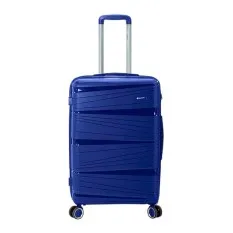Benzi Mala de Viagem / Trolley Médio 64cm 4R BZ5699 Azul | Ref. 288.BZ5699A-B