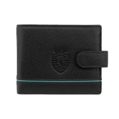 Carteira de Documentos c/ Presilha RFID SPORTING 3180 Preta | Ref. 254.SCP3180P