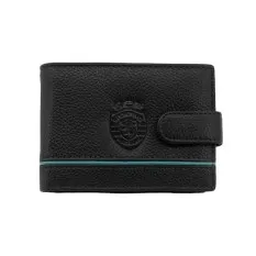 Carteira Pequena c/ Presilha RFID SPORTING 3186 Preta | Ref. 254.SCP3186P