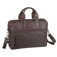 Pasta para Portátil BENFICA 1191 Castanha | Ref. 254.SLB1191C