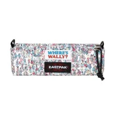 Estojo Escolar EASTPAK Benchmark Single Wally Pattern White | Ref. 267.3725E1