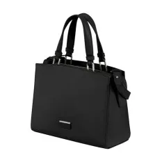 Samsonite Bolsa de Mão c/ Tiracolo Pequena BE-HER Preta | Ref. 92KJ401909