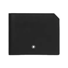 Carteira c/ Porta-Moedas Montblanc MEISTERISTÜCK Selection Preta | Ref. 238.131247