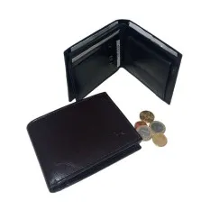 DOGGY Carteira de Homem com Porta-Moedas Preta | Ref. 86.174P