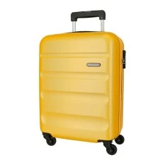 Mala de Cabine / Trolley 55cm 4 Rodas ROLL ROAD Flex Amarela | Ref. 186.584946DA