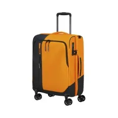 Samsonite Mala de Cabine / Trolley 55cm 4R Exp. BIZ2GO TRVL Amarelo Radiante | Ref. 92KM300106
