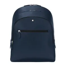 Mochila Média 3 Compart. MONTBLANC Sartorial Azul Escuro | Ref. 238.131716