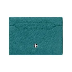 Porta-Cartões 5CC MONTBLANC Sartorial Azul Turquesa | Ref. 238.131730