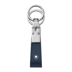 Porta-Chaves Duplo Anel MONTBLANC Sartorial Azul Escuro | Ref. 238.131735