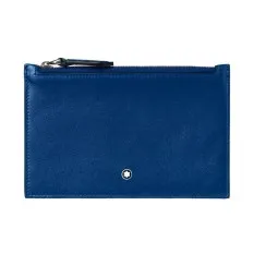 Porta-Cartões com fecho Montblanc MEISTERISTÜCK Azul Escuro | Ref. 238.130453