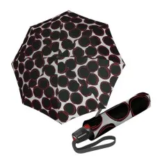 Guarda-Chuva Knirps Dobrável T.200 Médio Duomatic Cala Black | Ref. 300.9532008322