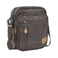 Bolsa de Tiracolo c/ Bolso Frontal Lois WARREN Castanha | Ref. 237.31731902