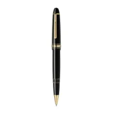 Rollerball MONTBLANC Meisterstück Revestida Ouro LeGrand Preta | Ref. 238.132454