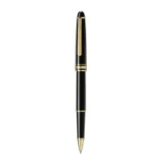 Rollerball MONTBLANC Meisterstück Revestida Ouro Preta | Ref. 238.132457