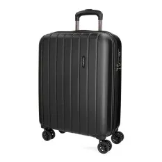 Mala de Cabine / Trolley 55cm 4 Rodas MOVOM Wood Preto | Ref. 186.5319461A
