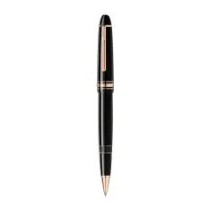 Rollerball MONTBLANC Meisterstück Rose Revestida Ouro LeGrand Preta | Ref. 238.132481