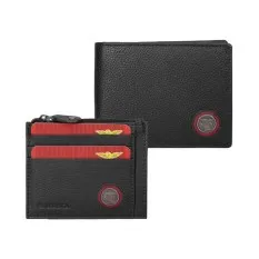 Conjunto Carteira + Porta-Cartões BENFICA 1121 Preto | Ref. 254.SLB1121P