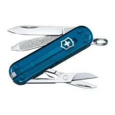 Canivete 58mm VICTORINOX Classic SD Transparente Sky High | Ref. 320.06223.T61G