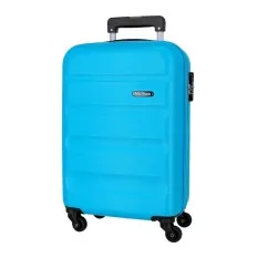 Mala de Cabine / Trolley 55cm 4 Rodas Exp. ROLL ROAD Flex Azul Turquesa | Ref. 186.584866A