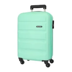 Mala de Cabine / Trolley 55cm 4 Rodas Exp. ROLL ROAD Flex Verde Água | Ref. 186.584866B