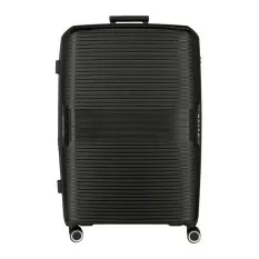 Mala de Viagem / Trolley Grande 78cm 4R Exp. MOVOM Inari Preta | Ref. 186.5329321