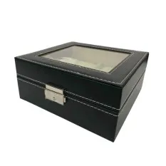 Caixa Protectora para 6 Relógios Preta | Ref. 338.6QPN