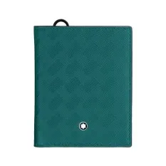 Carteira Compacta 6CC MONTBLANC Extreme 3.0 Turquesa/Preta | Ref. 238.131774