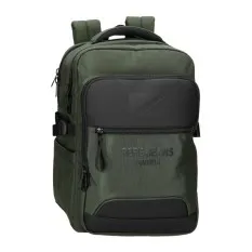 Mochila Adapt. Tablet / Portátil 15.6” PEPE JEANS Bromley 24 Verde | Ref. 186.7062442