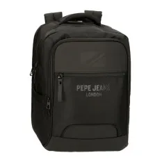 Mochila para Portátil 15.6” Adapt. 3C PEPE JEANS Bromley 24 Preta | Ref. 186.7062541